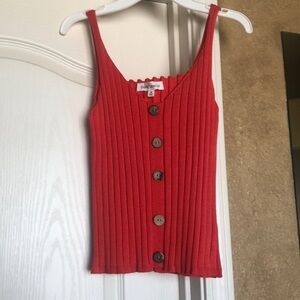 Medium orange crop top